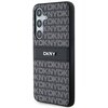 Etui DKNY Leather Mono Stripe & Metal Logo do Samsung Galaxy S24+ Czarny Seria telefonu Galaxy S