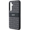 Etui DKNY Leather Mono Stripe & Metal Logo do Samsung Galaxy S24+ Czarny Typ Etui nakładka