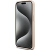 Etui DKNY Leather Mono Stripe & Metal Logo do Apple iPhone 13/14/15 Różowy Model telefonu iPhone 15