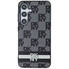 Etui DKNY Leather Checkered Mono Pattern & Printed Stripes do Samsung Galaxy S24 Czarny Seria telefonu Galaxy S