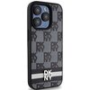 Etui DKNY Leather Checkered Mono Pattern & Printed Stripes do Apple iPhone 15 Pro Max Czarny Marka telefonu Apple