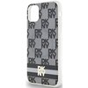 Etui DKNY Hardcase IML Checkered Mono Pattern & Printed Stripes Magsafe do Apple iPhone 11/Xr Czarny Model telefonu iPhone Xr