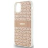 Etui DKNY IML Mono & Stripe MagSafe do Apple iPhone 11/Xr Różowy Model telefonu iPhone Xr
