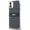 Etui DKNY IML Mono & Stripe MagSafe do Apple iPhone 11/Xr Czarny Seria telefonu iPhone