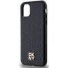 Etui DKNY Leather Monogram Pattern Metal Logo MagSafe do Apple iPhone 11/Xr Czarny Kompatybilność Apple iPhone Xr