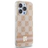 Etui DKNY Hardcase IML Checkered Mono Pattern & Printed Stripes do Apple iPhone 13/13 Pro Różowy Model telefonu iPhone 13 Pro