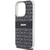 Etui DKNY IML Mono & Stripe MagSafe do Apple iPhone 13 Pro Max Czarny Typ Etui nakładka