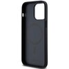 Etui DKNY Leather Pattern Metal Logo MagSafe do Apple iPhone 13 Pro Max Czarny Gwarancja 24 miesiące