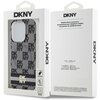 Etui DKNY IML Checkered Mono Pattern & Printed Stripes MagSafe do Apple iPhone 14 Pro Czarny Marka telefonu Apple