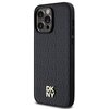 Etui DKNY Hardcase Leather Pattern Metal Logo do Apple iPhone 14 Pro Czarny Seria telefonu iPhone