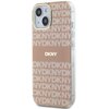 Etui DKNY IML Mono & Stripe MagSafe do Apple iPhone 13/14/15 Różowy Seria telefonu iPhone
