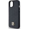Etui DKNY Leather Monogram Pattern Metal Logo MagSafe do Apple iPhone 13/14/15 Czarny Kompatybilność Apple iPhone 13