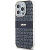 Etui DKNY IML Mono & Stripe MagSafe do Apple iPhone 15 Pro Czarny Seria telefonu iPhone