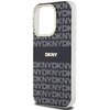 Etui DKNY IML Mono & Stripe MagSafe do Apple iPhone 15 Pro Czarny Typ Etui nakładka