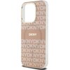 Etui DKNY IML Mono & Stripe MagSafe do Apple iPhone 15 Pro Różowy Typ Etui nakładka