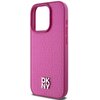 Etui DKNY Leather Monogram Pattern Metal Logo MagSafe do Apple iPhone 15 Pro Różowy Typ Etui magnetyczne