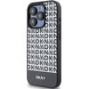 Etui DKNY Leather Printed Pattern Metal Logo MagSafe do Apple iPhone 15 Pro Czarny Seria telefonu iPhone