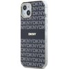 Etui DKNY IML Mono & Stripe MagSafe do Apple iPhone 14 Plus/15 Plus Czarny Seria telefonu iPhone