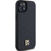 Etui DKNY Leather Monogram Pattern Metal Logo MagSafe do Apple IPhone 14 Plus/15 Plus Czarny Model telefonu iPhone 15 Plus