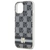 Etui DKNY IML Checkered Mono Pattern & Painted Stripes MagSafe do Apple iPhone 13/14/15 Czarny Kompatybilność Apple iPhone 13