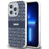 Etui DKNY IML Mono & Stripe MagSafe do Apple iPhone 15 Pro Max Niebieski