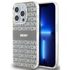 Etui DKNY IML Mono & Stripe MagSafe do Apple iPhone 15 Pro Max Beżowy