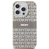 Etui DKNY IML Mono & Stripe MagSafe do Apple iPhone 15 Pro Max Beżowy Seria telefonu iPhone