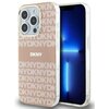 Etui DKNY IML Mono & Stripe MagSafe do Apple iPhone 15 Pro Max Różowy