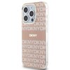 Etui DKNY IML Mono & Stripe MagSafe do Apple iPhone 15 Pro Max Różowy Seria telefonu iPhone