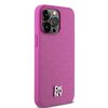 Etui DKNY Leather Monogram Pattern Metal Logo MagSafe do Apple iPhone 15 Pro Max Różowy Kompatybilność Apple iPhone 15 Pro Max