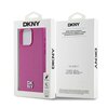 Etui DKNY Leather Monogram Pattern Metal Logo MagSafe do Apple iPhone 15 Pro Max Różowy Marka telefonu Apple