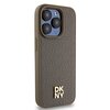 Etui DKNY Leather Monogram Pattern Metal Logo MagSafe do Apple iPhone 15 Pro Max Brązowy Kompatybilność Apple iPhone 15 Pro Max