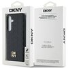 Etui DKNY Leather Pattern Metal Logo MagSafe do Samsung Galaxy S24 Czarny Marka telefonu Samsung