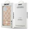 Etui DKNY IML Checkered Mono Pattern & Painted Stripes MagSafe do Apple iPhone 13/14/15 Różowy Marka telefonu Apple