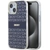 Etui DKNY IML Mono & Stripe MagSafe do Apple iPhone 13/14/15 Niebieski