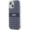Etui DKNY IML Mono & Stripe MagSafe do Apple iPhone 13/14/15 Niebieski Seria telefonu iPhone