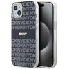 Etui DKNY IML Mono & Stripe MagSafe do Apple iPhone 13/14/15 Czarny