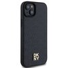 Etui DKNY Leather Pattern Metal Logo MagSafe do Apple iPhone 13/14/15 Czarny Model telefonu iPhone 14