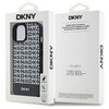 Etui DKNY Leather Printed Pattern Metal Logo MagSafe do Apple iPhone 13/14/15 Czarny Marka telefonu Apple