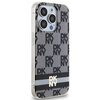 Etui DKNY IML Checkered Mono Pattern & Printed Stripes MagSafe do Apple iPhone 15 Pro Max Czarny Kompatybilność Apple iPhone 15 Pro Max
