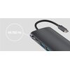 Hub NATEC Multiport FOWLER 2 V2 8w1 USB Typu C 3.2 Gen. 1, Pasywny Porty wyjścia Czytnik kart SD - 1 szt.