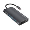 Hub NATEC Multiport FOWLER 2 V2 8w1 USB Typu C 3.2 Gen. 1, Pasywny