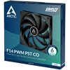 Wentylator ARCTIC F14 PWM PST CO Wymiary (WxSxG) [mm] 27 x 140 x 140