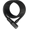 Zapięcie rowerowe ABUS Booster 6512K/180 BK Linka Czarny