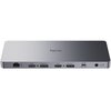 Stacja dokująca CUDY CS700 13w1 USB Typu C 3.2 Gen. 2 Aktywna Dodatkowe informacje 2 porty USB-C 3.2 Gen. 2 o mocy ładowania do 14W