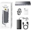 Stacja dokująca CUDY CS700 13w1 USB Typu C 3.2 Gen. 2 Aktywna Interfejs USB Typu C 3.2 Gen. 2