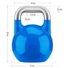Kettlebell GORILLA SPORTS 2490 (12 kg) Waga [kg] 12