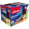 Mop płaski VILEDA Ultramax box + Pucerka (3 sztuki) Funkcje Wiadro, Wyciskacz