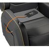 Sofa COUGAR Ranger Pro Royal Czarny Podnóżek Tak