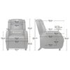 Sofa COUGAR Ranger Pro Royal Czarny Rekomendowany wzrost [cm] 150 - 190